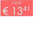 vanaf € 1341
