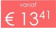 vanaf € 1341