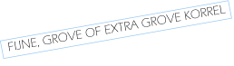 FIJNE, GROVE OF EXTRA GROVE KORREL