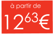 à partir de 1263€