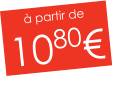 à partir de 1080€