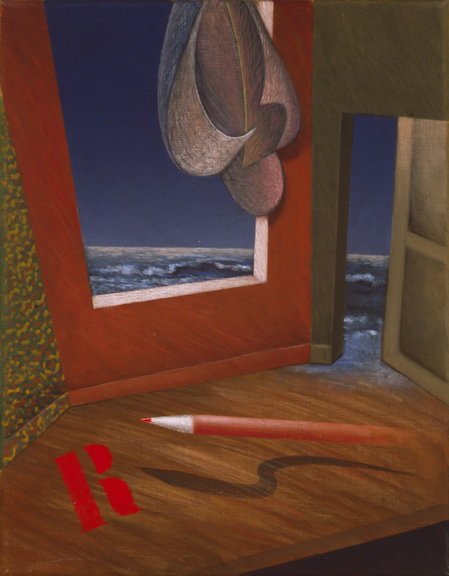 Exposition des 70's - Rood objekt - Guy Leclercq - Peintures, aquarelles, dessins & lavis d'encre, gravures, pastels des années 70