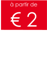 à partir de € 2