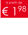 à partir de € 198