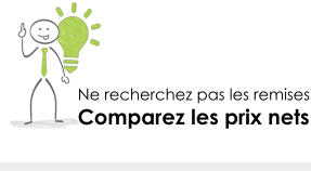 Ne recherchez pas les remises Comparez les prix nets