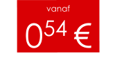vanaf 054 €