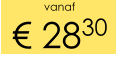 vanaf € 2830