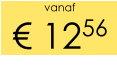 vanaf € 1256