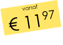 vanaf € 1197