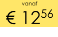 vanaf € 1256