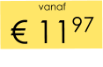 vanaf € 1197