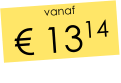 vanaf € 1314
