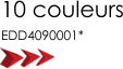10 couleurs EDD4090001*