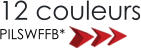 12 couleurs PILSWFFB*