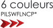 6 couleurs PILSWFLNCP*