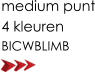 medium punt 4 kleuren BICWBLIMB