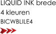 LIQUID INK brede 4 kleuren BICWBLILE4