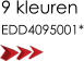 9 kleuren EDD4095001*