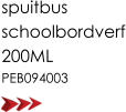 spuitbus schoolbordverf 200ML PEB094003