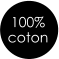 100%  coton