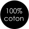 100%  coton
