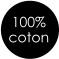 100%  coton