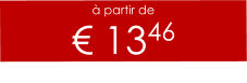 à partir de € 1346
