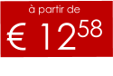 à partir de € 1258