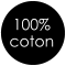 100%  coton