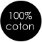 100%  coton