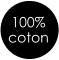 100%  coton