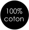 100%  coton