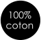100%  coton