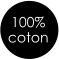 100%  coton