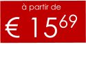 à partir de € 1569