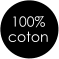 100%  coton