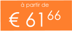 à partir de € 6166