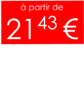 à partir de 2143 €