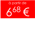 à partir de 668 €