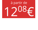 à partir de 1208€