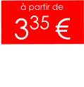 à partir de 335 €