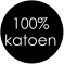 100%  katoen