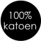 100%  katoen
