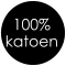 100%  katoen