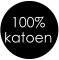 100%  katoen