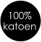 100%  katoen