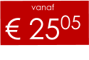 vanaf € 2505