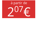 à partir de 207€