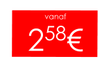 vanaf 258€