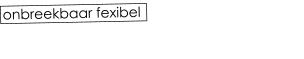 onbreekbaar fexibel